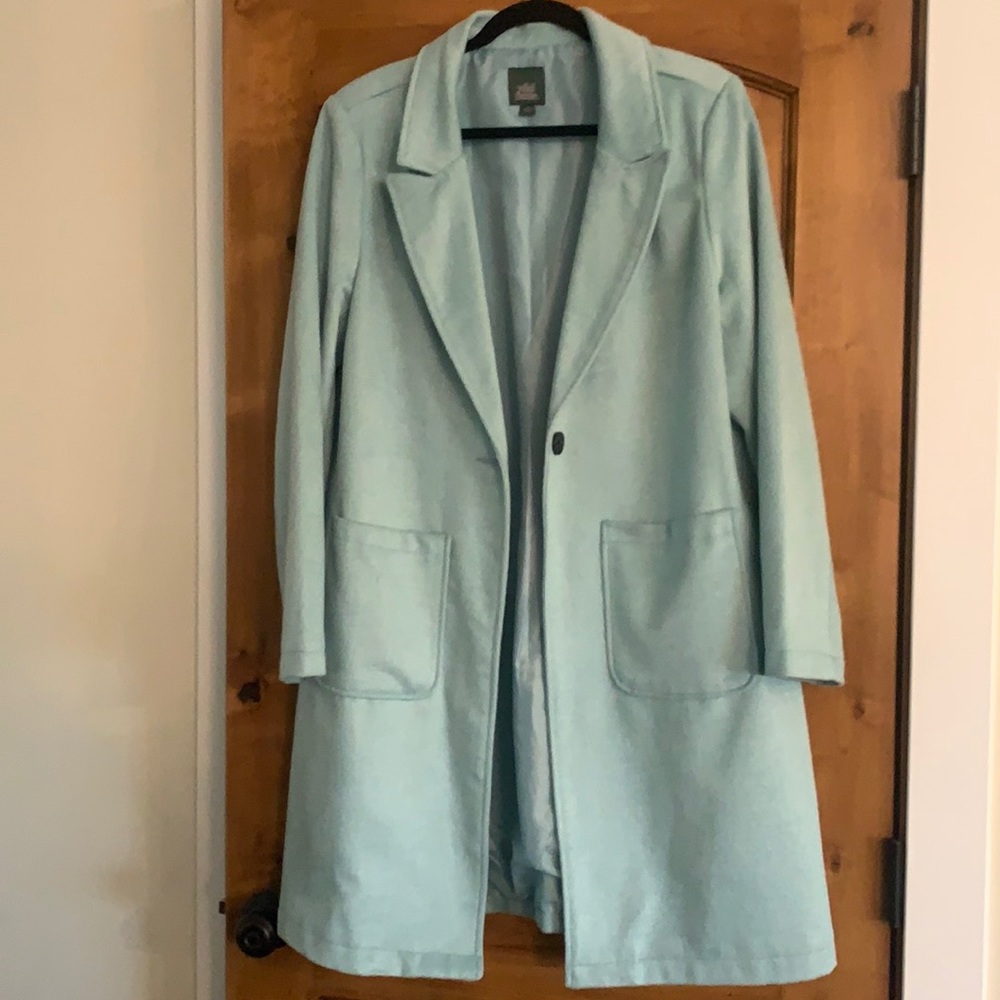 Wild fable poly/acrylic / wool trench coat